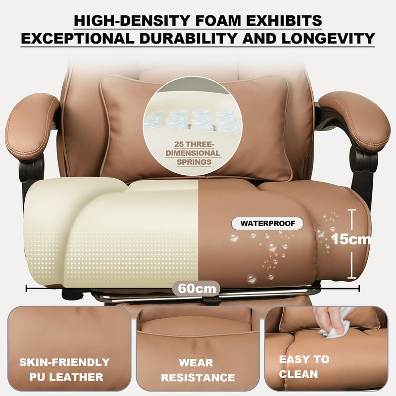 Heavy Duty Executive Office Gaming Chair for Big