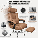 Heavy Duty Executive Office Gaming Chair for Big