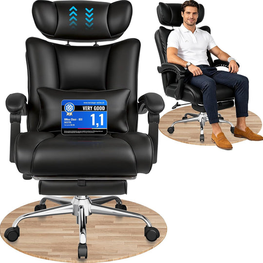Heavy Duty Executive Office Gaming Chair for Big