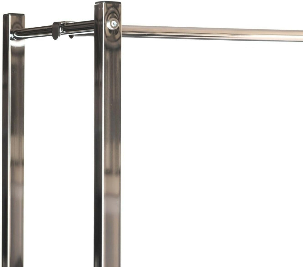 Heavy Duty Folding Clothes Rail Portable Collapsible Garment