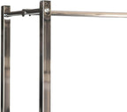Heavy Duty Folding Clothes Rail Portable Collapsible Garment