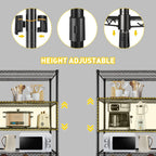 Heavy Duty Garage Shelving Unit 182.9x91.3x45.7CM Adjustable