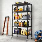 Heavy Duty Garage Shelving Unit 91.3x45.7x182.9CM 5 Tier