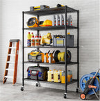 Heavy Duty Garage Shelving Unit 182.9x91.3x45.7CM Adjustable