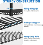 5-Tier Garage Shelving Unit Adjustable Standing Shelf 5
