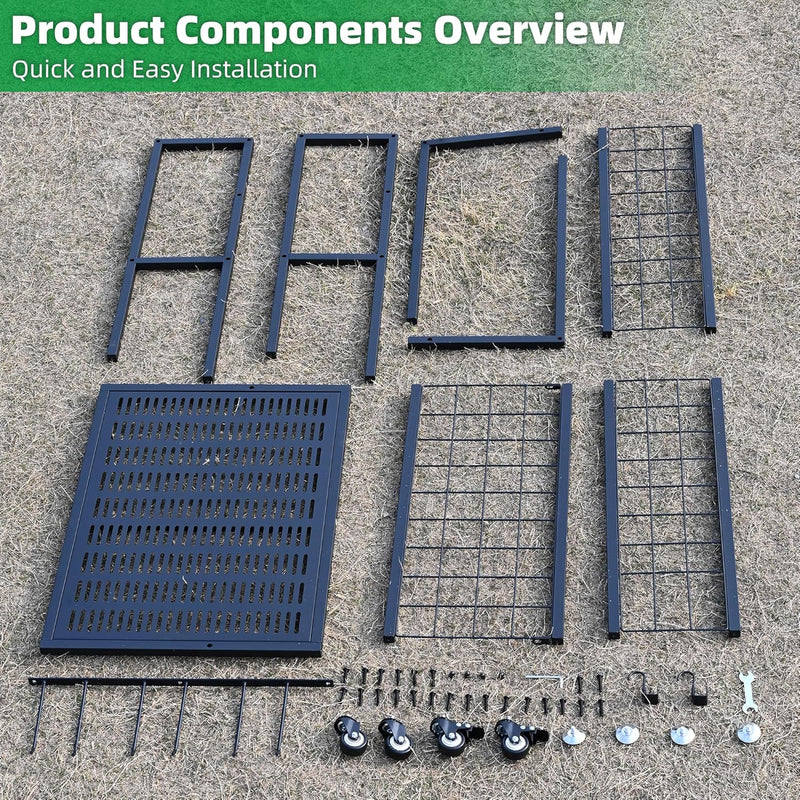 3-Tier Garden Tool Storage Organiser