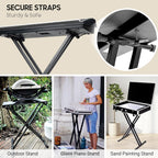 Heavy Duty Keyboard Stand Double X Piano
