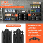 Heavy Duty Metal Shelf with 3