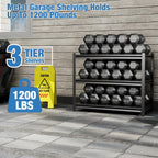 Heavy Duty Metal Shelf with 3