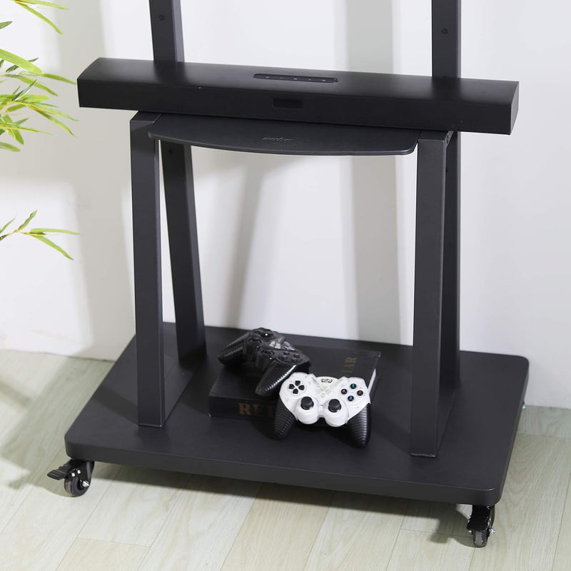 Mobile TV Stand with Wheels for 32-80 Inch