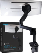 Heavy Duty Monitor Arm for Ultrawide Monitors Up