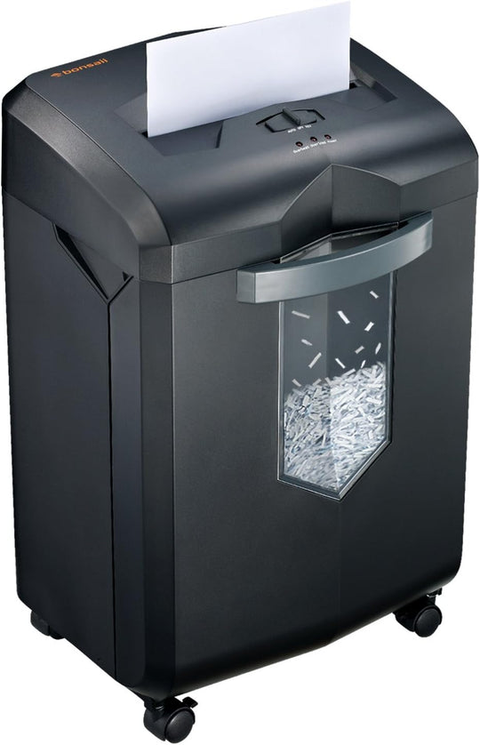 Heavy Duty Paper Shredder 60-Minute 18 Sheets Cross