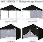 Heavy Duty Pop-Up Gazebo Tent with Sidewalls