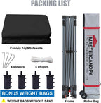 Heavy Duty Pop-Up Gazebo Tent with Sidewalls