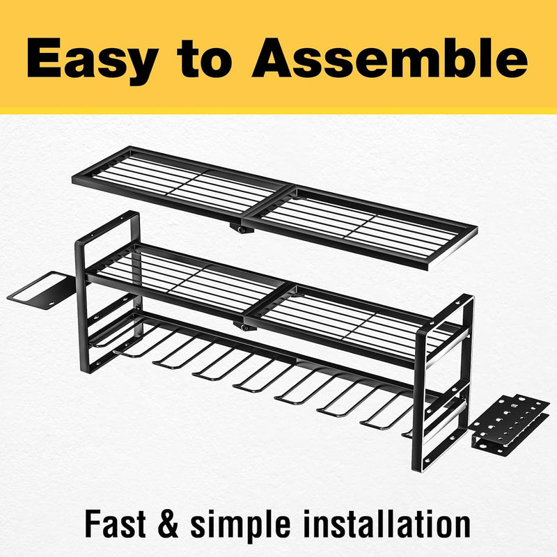 Heavy Duty Power Tool Organiser Wall Mount Cordless