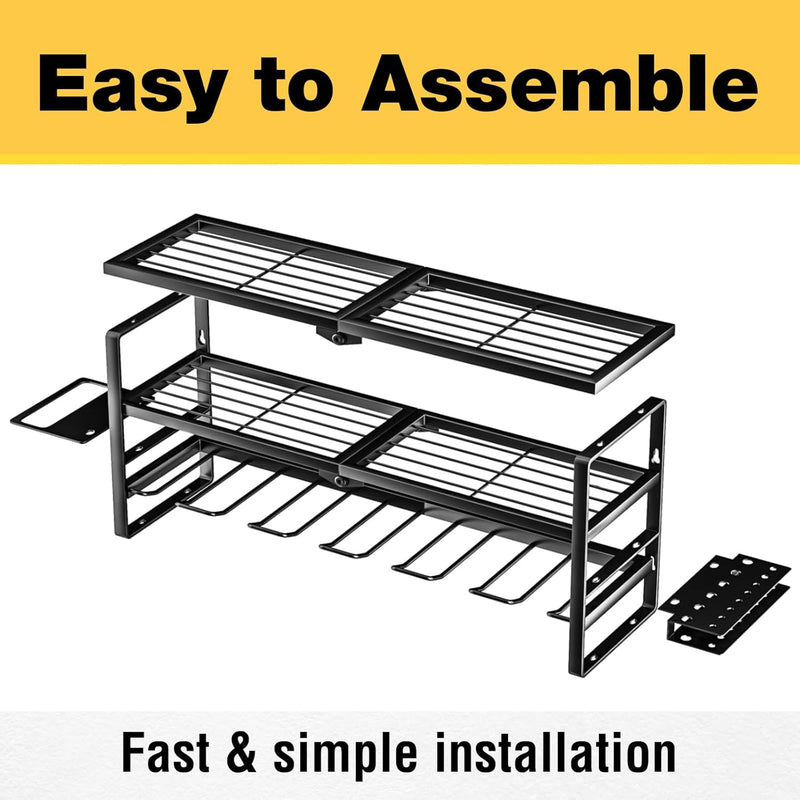 Heavy Duty Power Tool Organiser Wall Mount Cordless