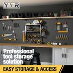 Heavy Duty Power Tool Organiser Wall Mount Cordless