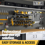 Heavy Duty Power Tool Organiser Wall Mount Cordless