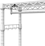 Heavy Duty Rolling Garment Rack 3 Tiers Adjustable