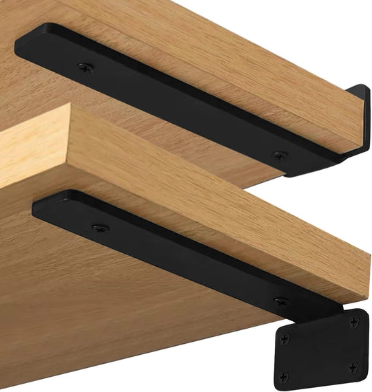 Heavy Duty Shelf Brackets 1 5 Inch Thick (4 Pack)