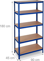 Heavy Duty Shelf Capacity Kg 5 Tiers Modular