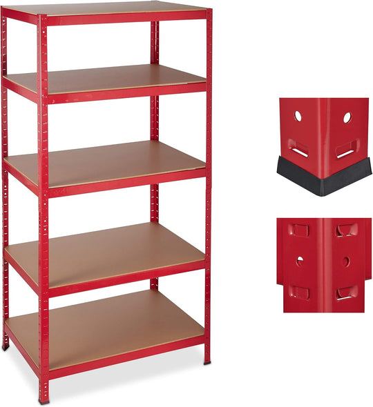 Heavy Duty Shelf Unit 5 Tiers Capacity Kg