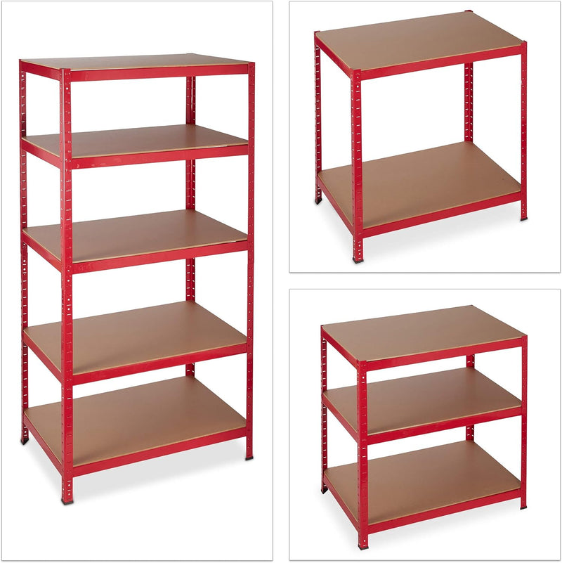 Heavy Duty Shelf Unit 5 Tiers Capacity Kg
