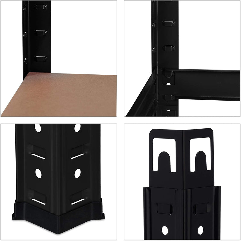 Heavy-Duty Shelving Capacity 875KG 5 Tiers Plug