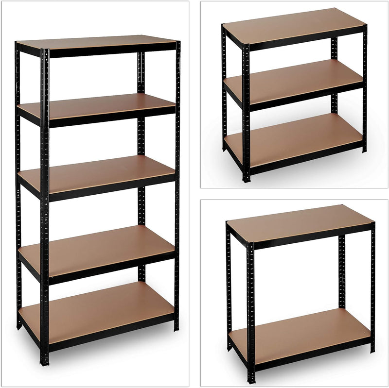 Heavy-Duty Shelving Capacity 875KG 5 Tiers Plug