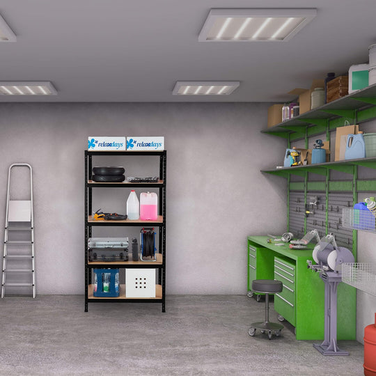 Heavy-Duty Shelving Capacity 875KG 5 Tiers Plug