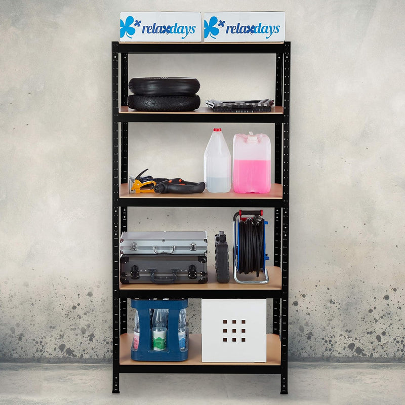 Heavy-Duty Shelving Capacity 875KG 5 Tiers Plug
