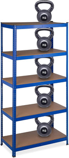 Heavy Duty Shelving Unit 180x90x45CM Max