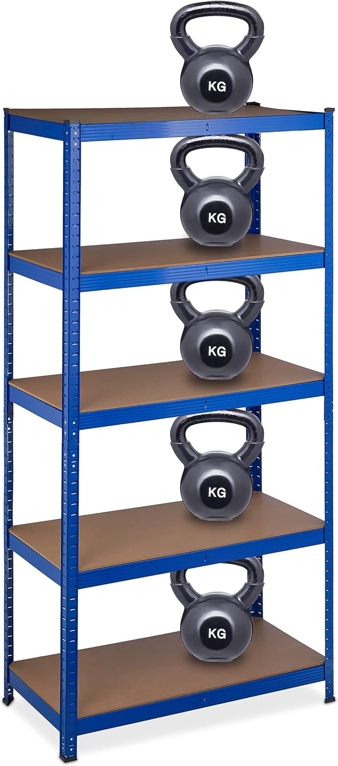 Heavy Duty Shelving Unit 180x90x45CM Max