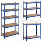 Heavy Duty Shelving Unit 180x90x45CM Max