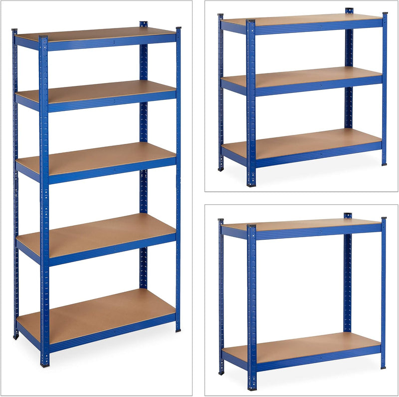 Heavy Duty Shelving Unit 180x90x45CM Max