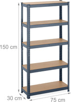 Heavy Duty Shelving Unit 5 Levels