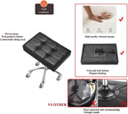 Heavy Duty Stools with Bell Glides: Backless Height