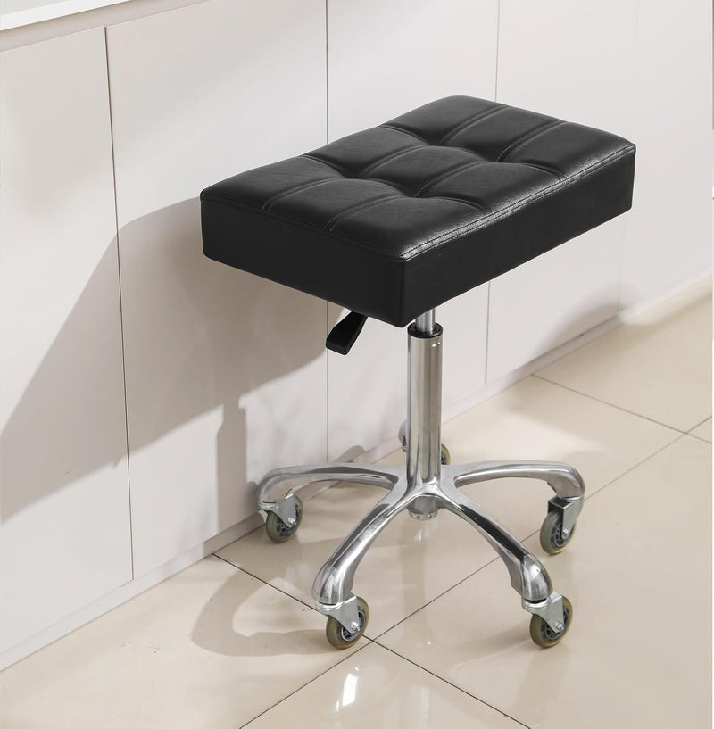 Heavy Duty Stools with Bell Glides: Backless Height