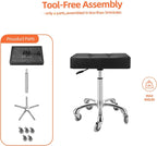 Heavy Duty Stools with Bell Glides: Backless Height