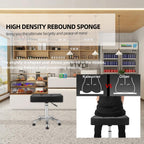 Heavy Duty Stools with Bell Glides: Backless Height
