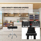 Heavy Duty Stools with Bell Glides: Backless Height
