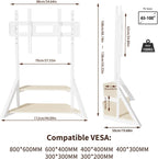 Heavy Duty TV Floor Stand for 40-75 Inch