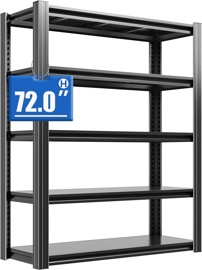 Heavy Load Storage Shelf Garage 5 Levels Adjustable