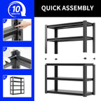 Heavy Load Storage Shelf Garage 5 Levels Adjustable
