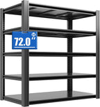Heavy Load Storage Shelf Garage 5 Levels Adjustable