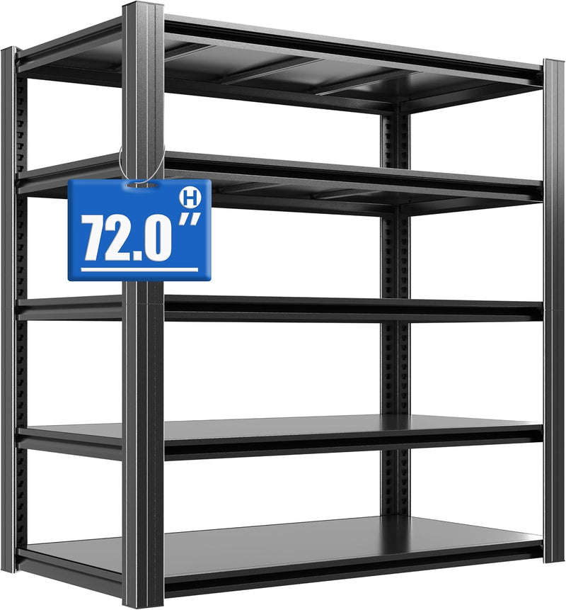 Heavy Load Storage Shelf Garage 5 Levels Adjustable