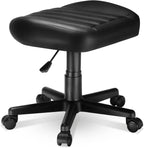 Height Adjustable Under Desk Footrest Ultra Soft Padded