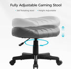 Height Adjustable Under Desk Footrest Ultra Soft Padded