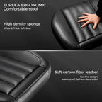 Height Adjustable Under Desk Footrest Ultra Soft Padded