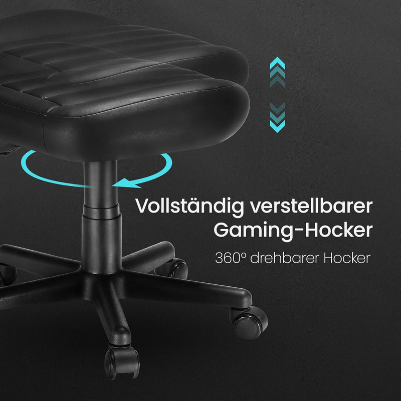 Height Adjustable Under Desk Footrest Ultra Soft Padded